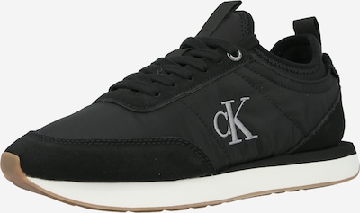 Sportbačiai be auliuko 'RETRO RUNNER' iš Calvin Klein Jeans, spalva – juoda / sidabrinė, Prekių apžvalga