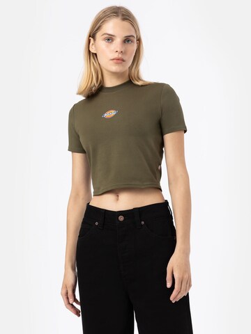 DICKIES - Camiseta 'MAPLE VALLEY' en verde: frente