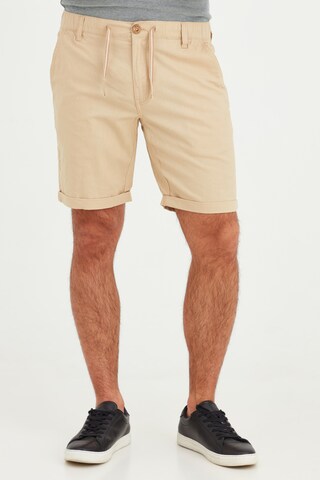 BLEND - regular Pantalón en beige: frente