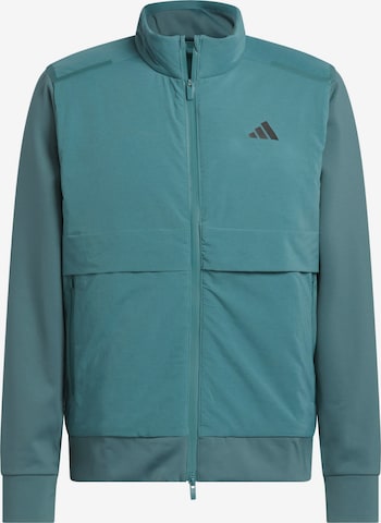 ADIDAS PERFORMANCE Sportjacke 'Ultimate365 Tour Frostguard' in Grün: Vorderseite