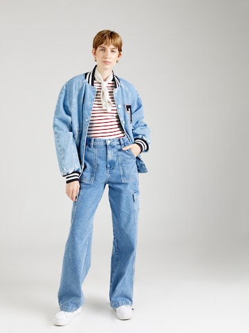 T-shirt 'BRETON' Tommy Jeans en rouge
