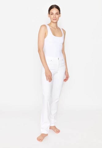 Coupe slim Jean Angels en blanc