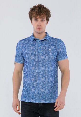 T-Shirt Felix Hardy en bleu : devant