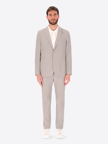 Distretto12 - Ajuste estrecho Chaqueta saco en gris