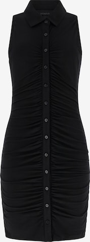 GUESSKošulja haljina 'RAYNELL' - crna boja: prednji dio