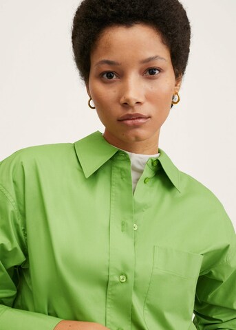 MANGO Blouse 'Regu' in Groen