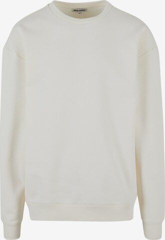 Sweat-shirt 'Blank' 9N1M SENSE en blanc : devant
