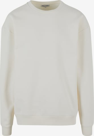 9N1M SENSE Sweatshirt 'Blank' in Wit: voorkant