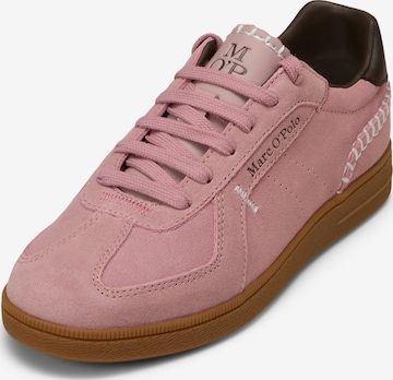 Baskets basses Marc O'Polo en rose : devant