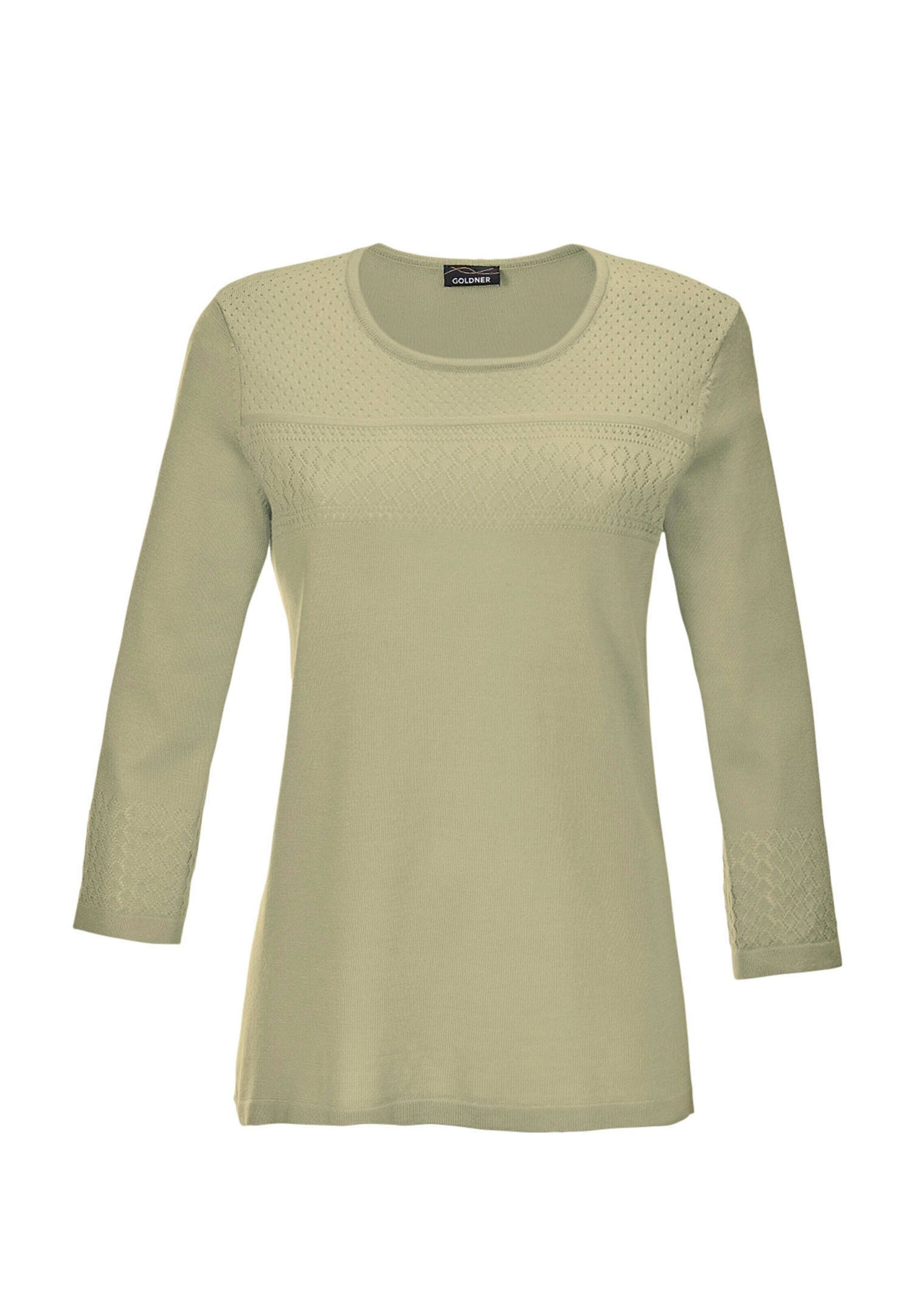 Pull-over Goldner en vert : devant