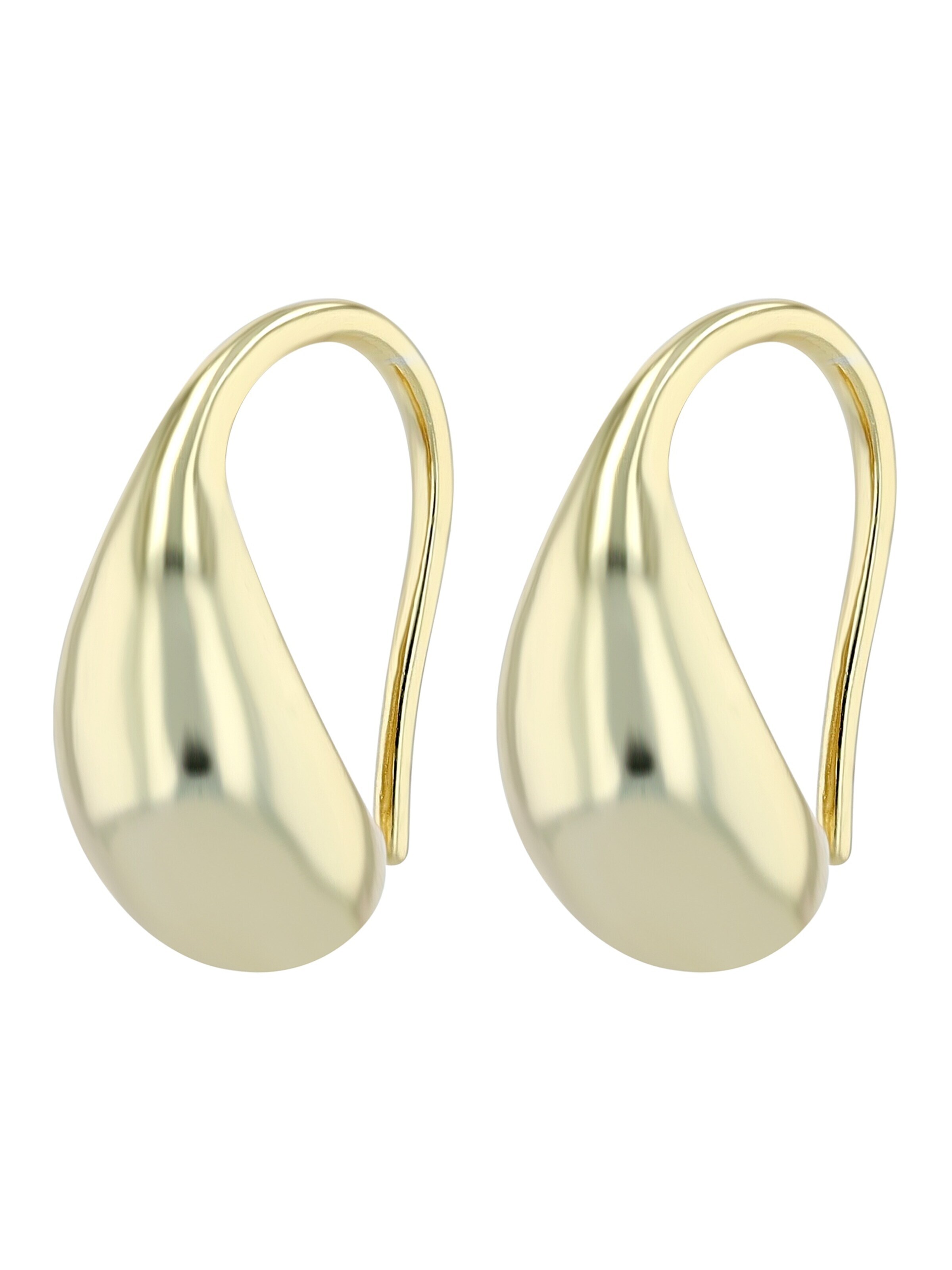 Akzent Earrings '"Amina" aus 925 Sterlingsilber, rhodiniert, langlebig' in Gold