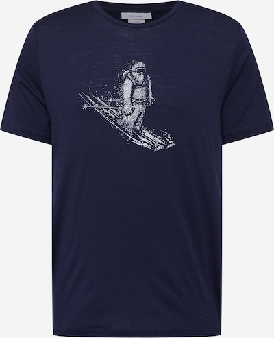 Maglia funzionale 'Tech Lite II Skiing Yeti' ICEBREAKER di colore blu scuro / bianco, Visualizzazione prodotti