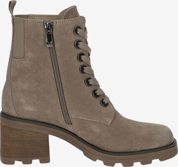 CAPRICE Lace-Up Ankle Boots in Brown