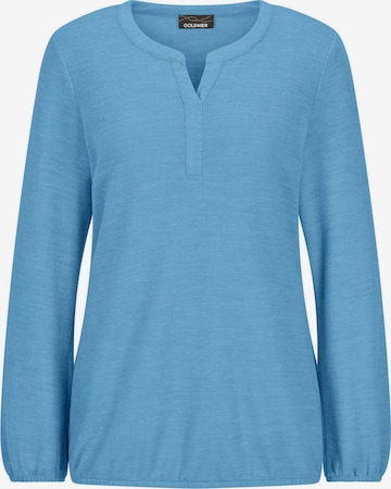 T-shirt Goldner en bleu : devant