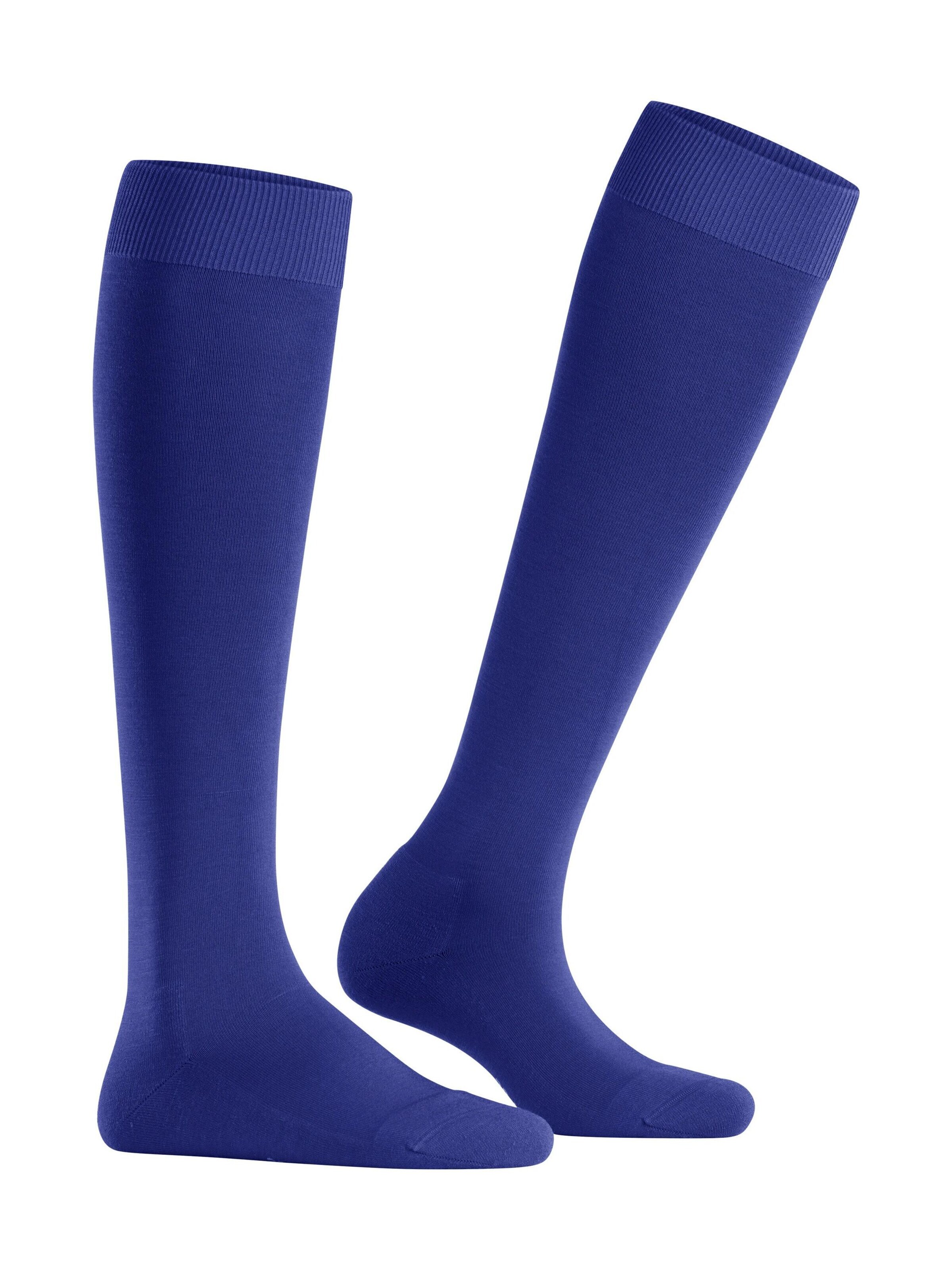FALKE Kniestrümpfe 'ClimaWool'‌‌‌‌‌‌ in Blau