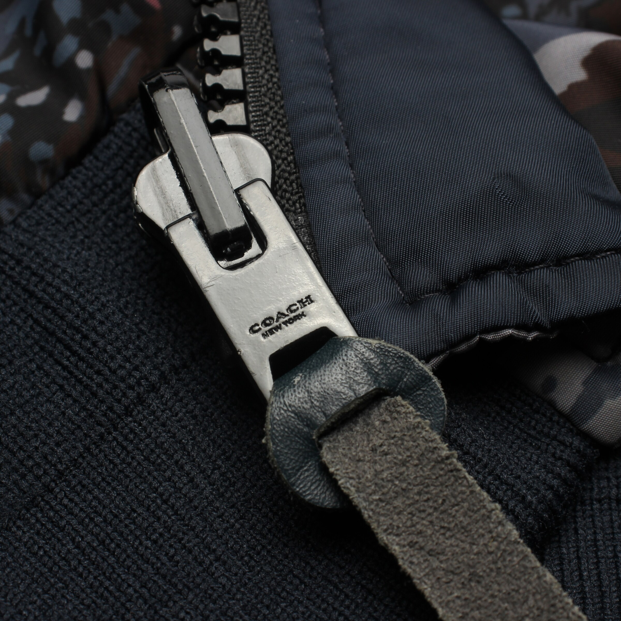 COACH Jacket & Coat in L in Black