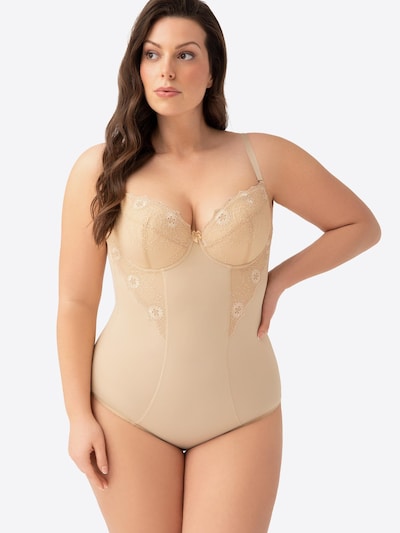 Gorsenia Body '184 Livia' in beige, Produktansicht