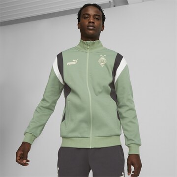 PUMA Training Jacket in Green: front