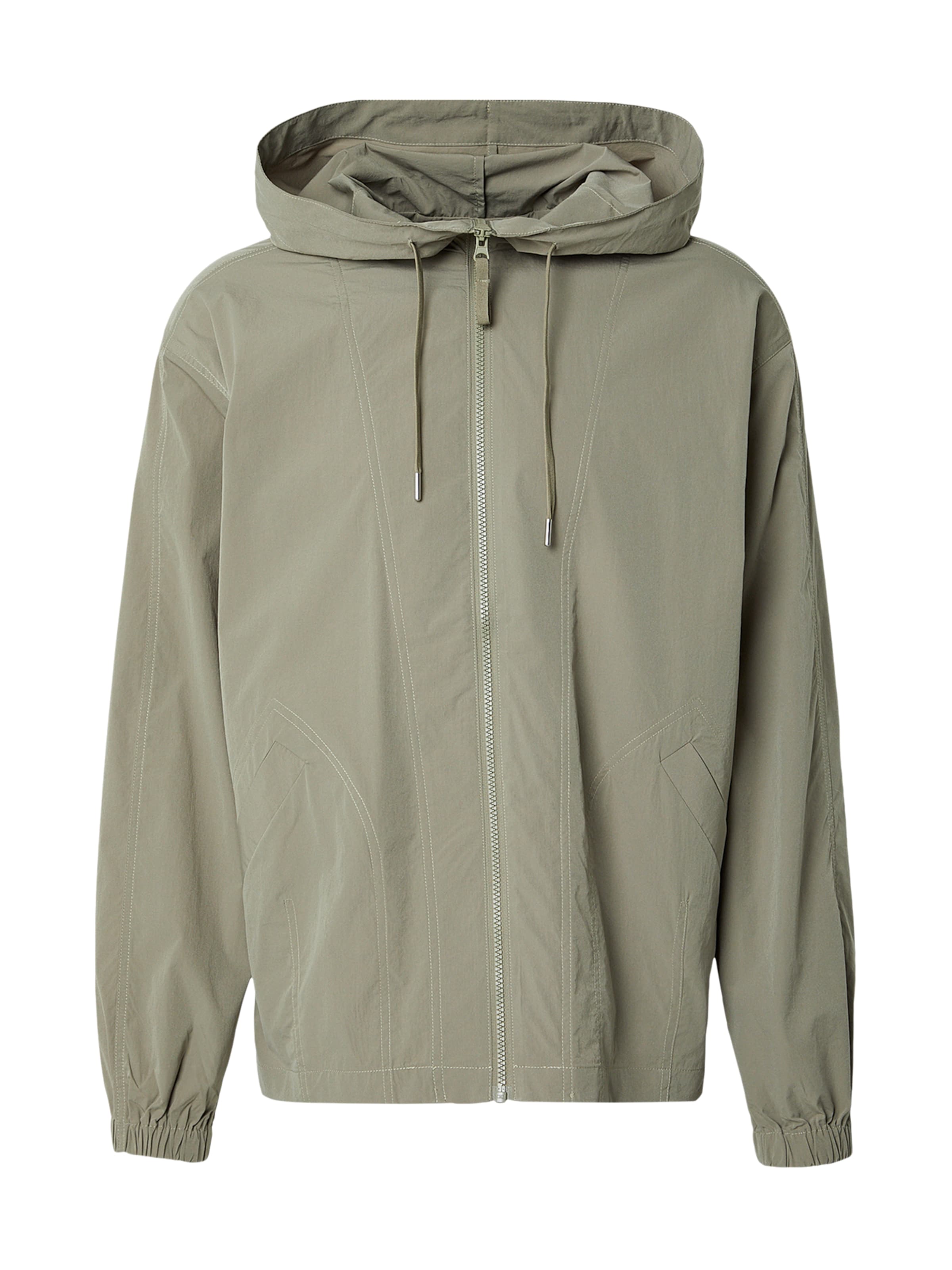 ABOUT YOU Välikausitakki 'Jesper' värissä vihreä: etupuoli