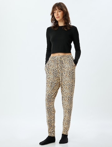 Koton Pajama pants in Beige