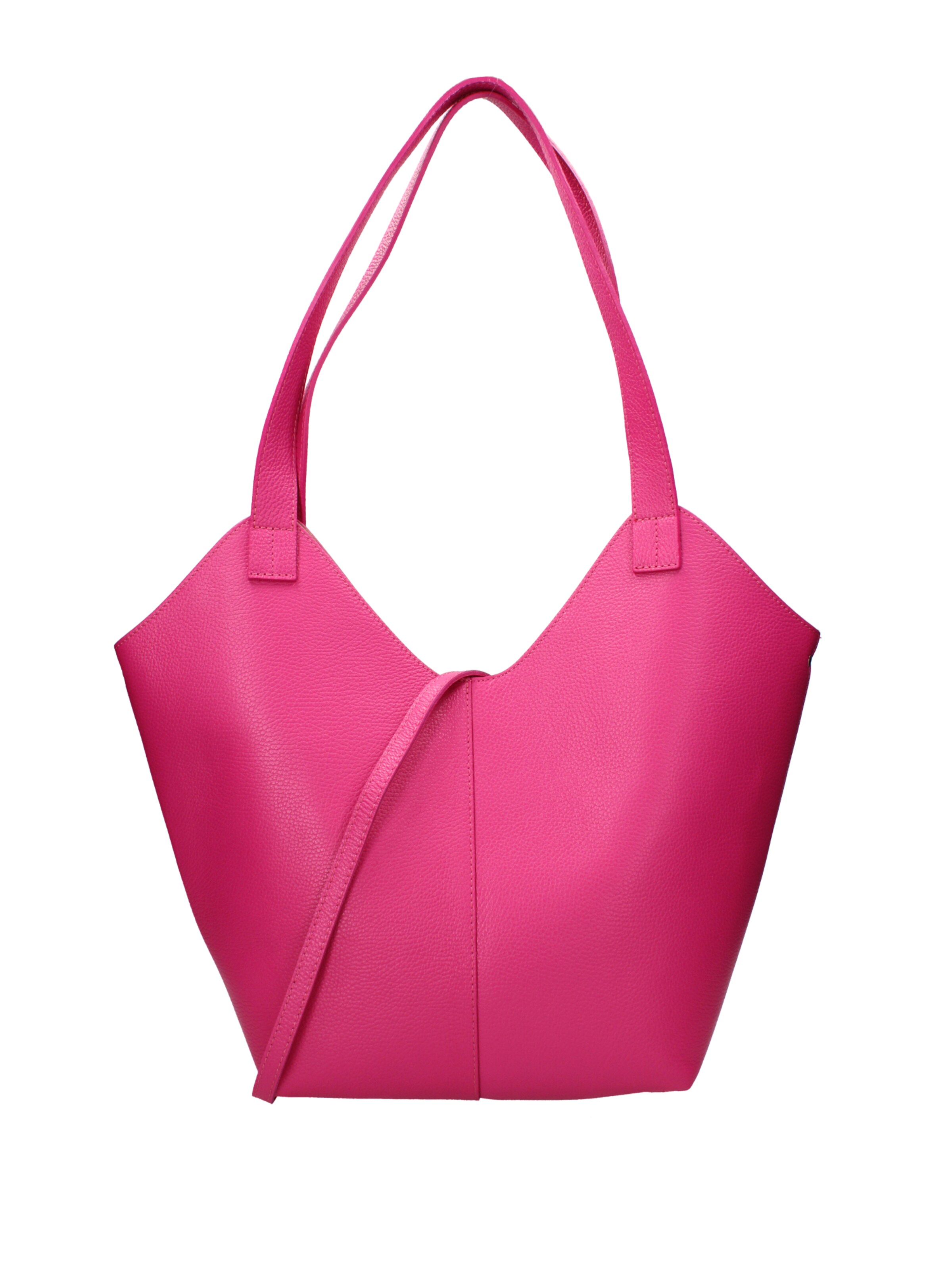 Shopper di Roberta Rossi in rosa: frontale