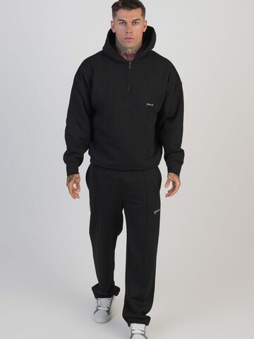 SikSilk Slimfit Sporthose 'Track Pants'‌‌‌‌‌‌ in Schwarz