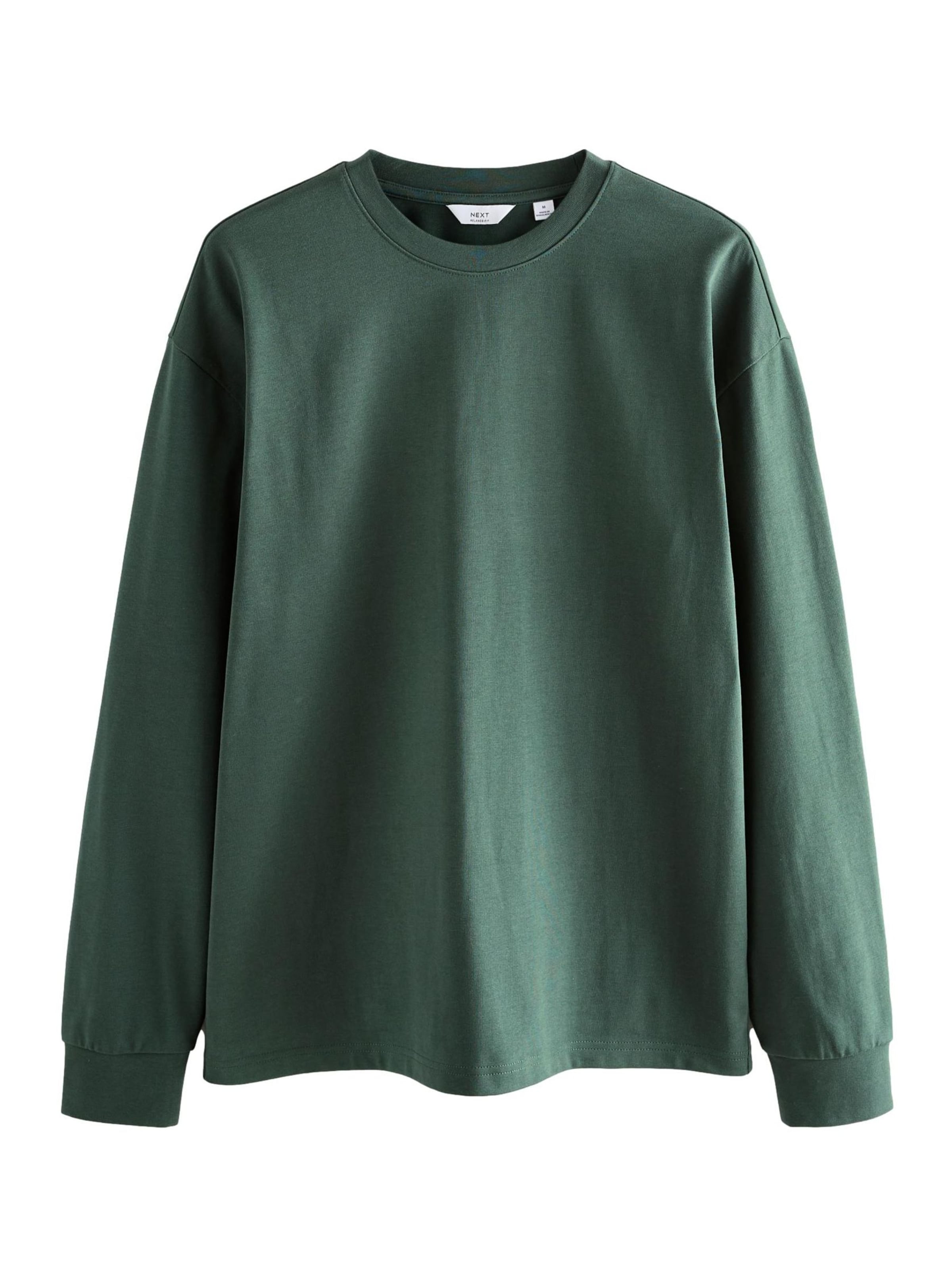 Next Shirt in Groen: voorkant
