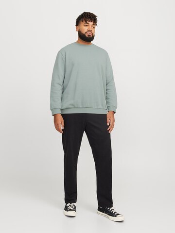 Jack & Jones Plus Mikina 'JJEBradley' – zelená