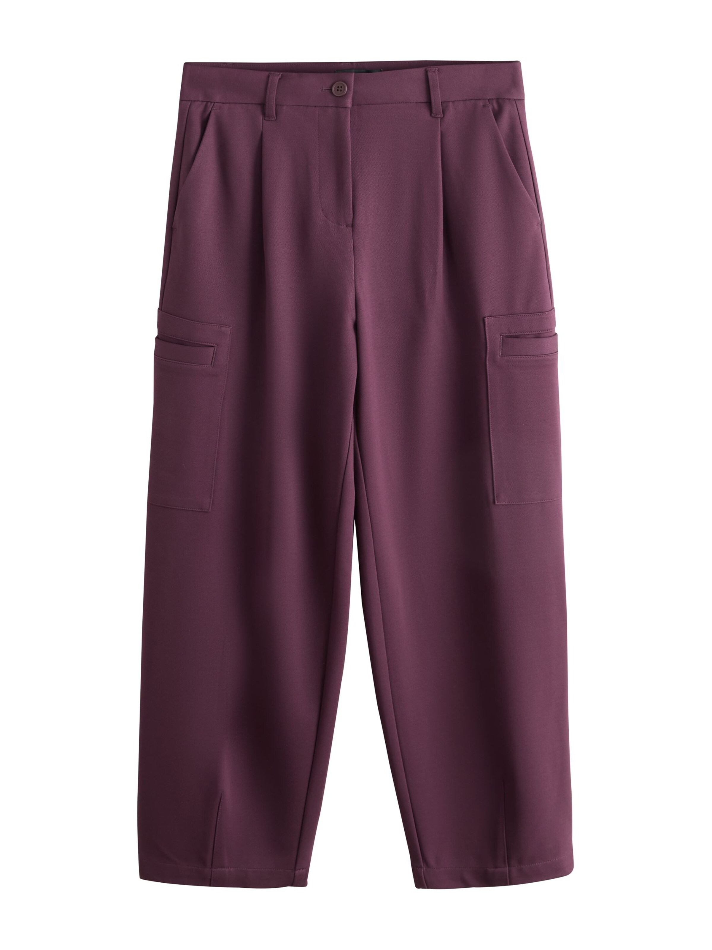 Next Pantalon à pince en 38/Extra long en violet rouge, Vue avec produit
