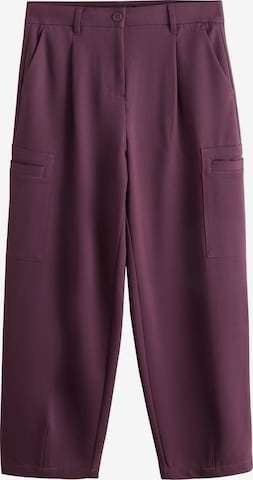 Next - Barrel Pantalón plisado en rojo: frente