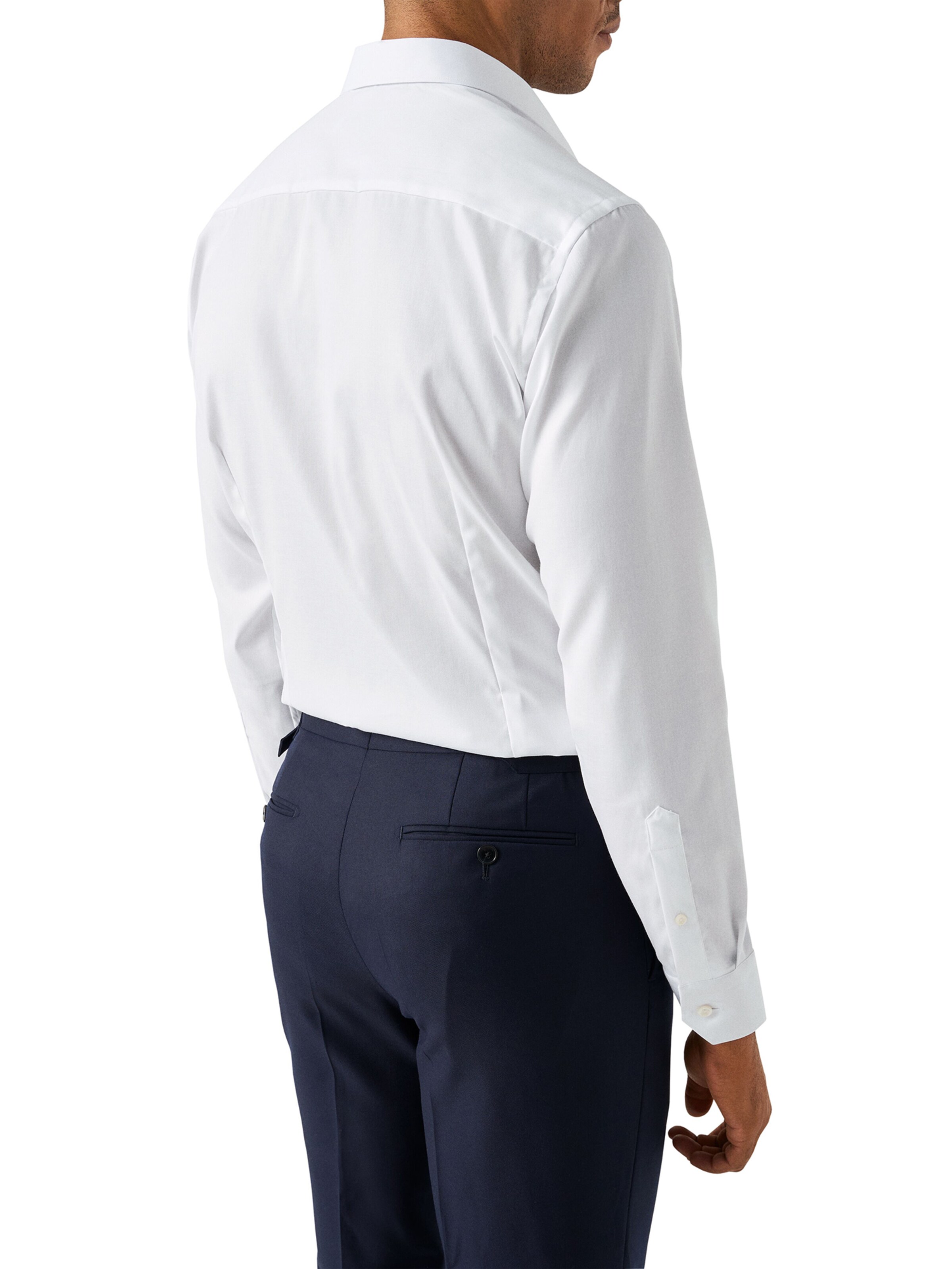 ETON Slim fit Skjorta i vit