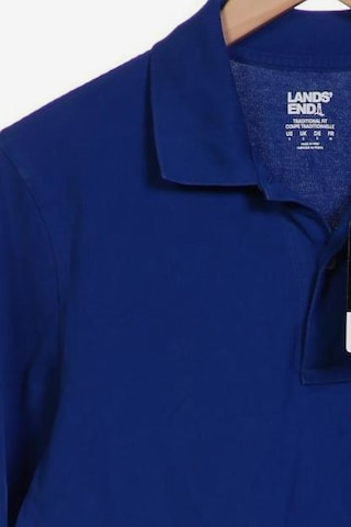 Lands‘ End Poloshirt S in Blau