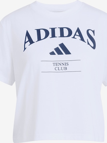 balta ADIDAS PERFORMANCE Sportiniai marškinėliai 'HRTG': priekis