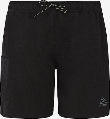 PROTEST Swimming Trunks 'PRTAgaat 25' in Black: front