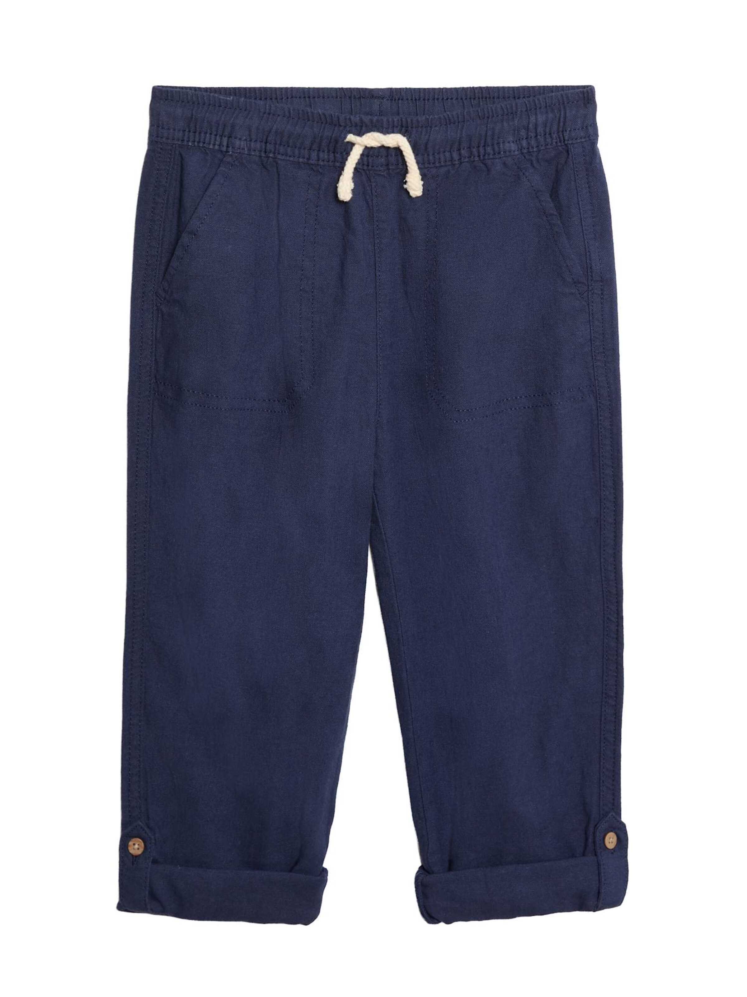 Marks & Spencer Broek in Blauw: voorkant