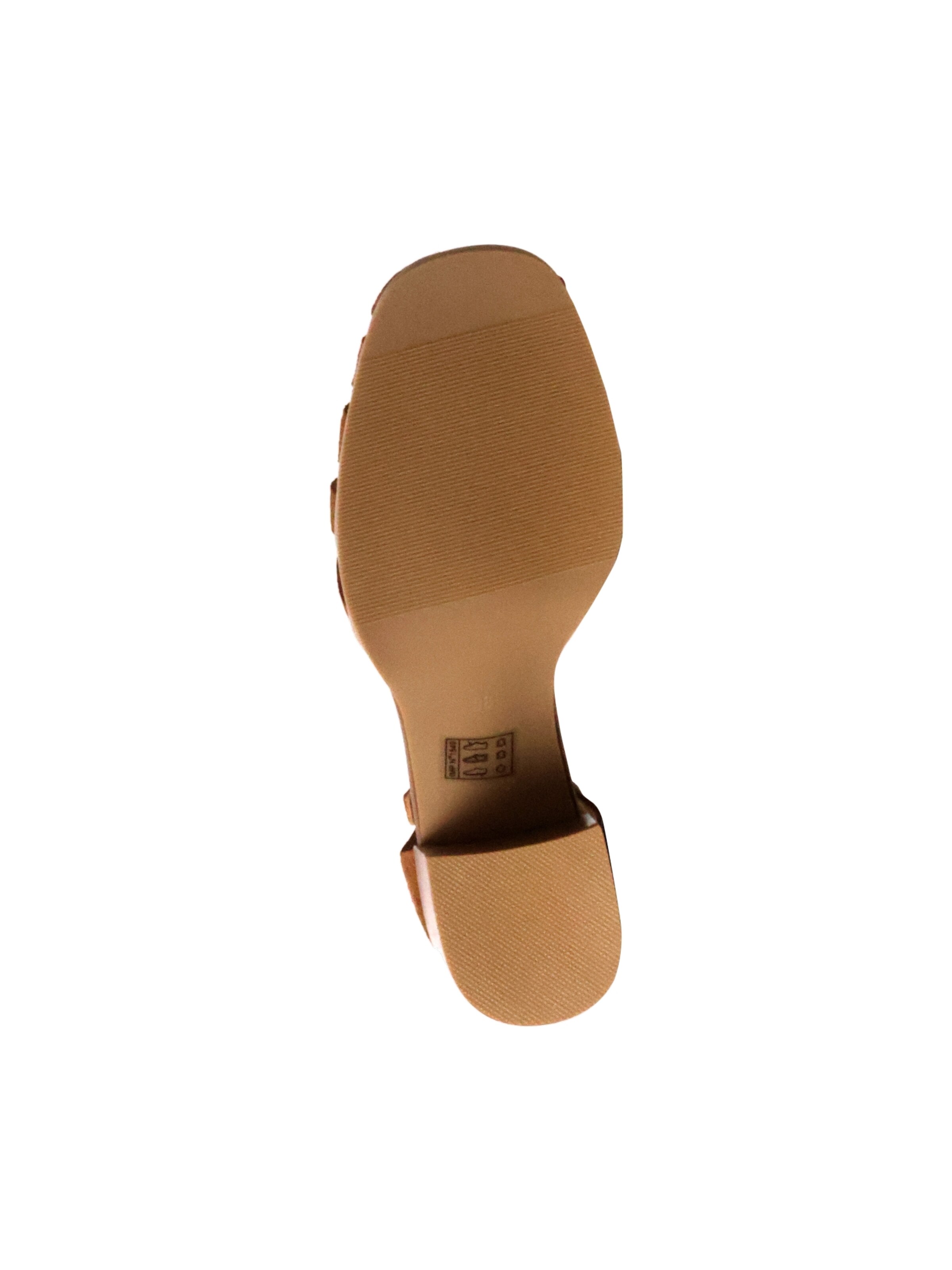 Sandales 'Brigitte Leder Absatzsandalen' Emilie Karston en marron