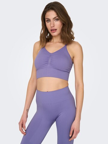 Bustier Soutien-gorge de sport 'Frion' ONLY PLAY en violet