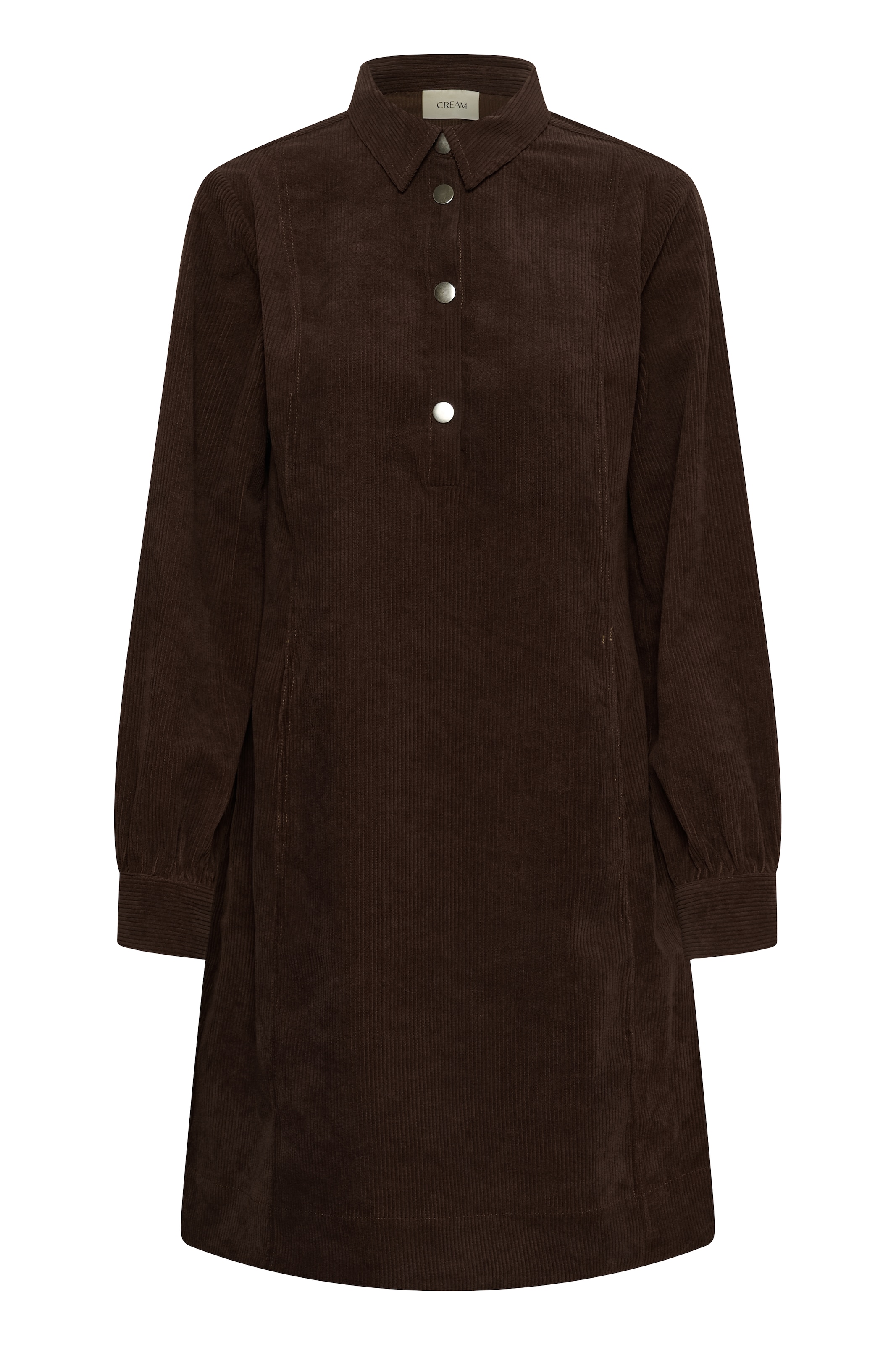 Cream Jurk 'CRCory' in Bruin: voorkant
