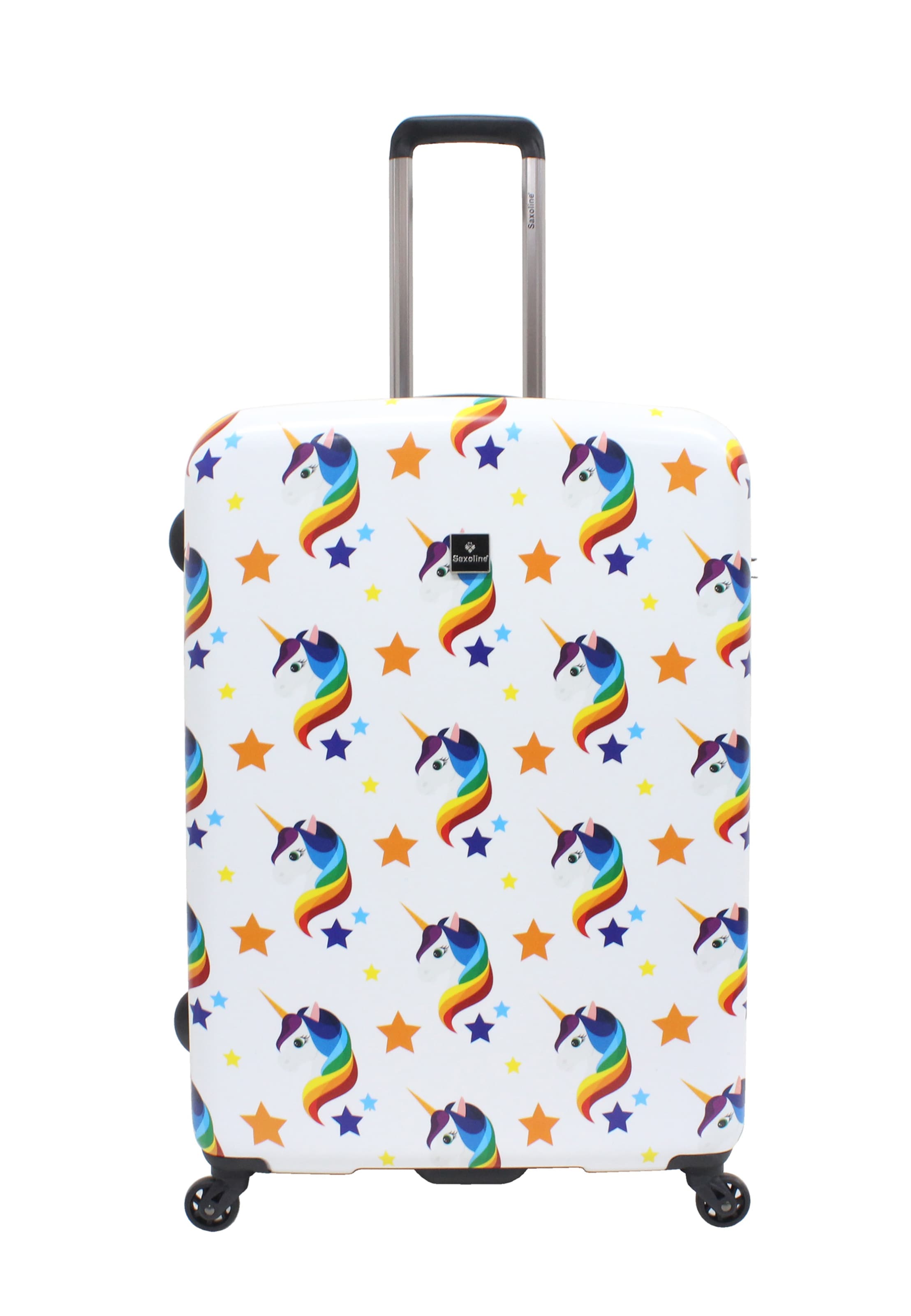 Saxoline Koffer in Weiß: Vorderseite