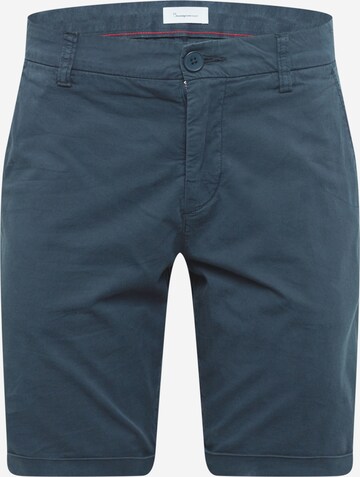 KnowledgeCotton Apparel - regular Pantalón chino 'CHUCK' en azul: frente