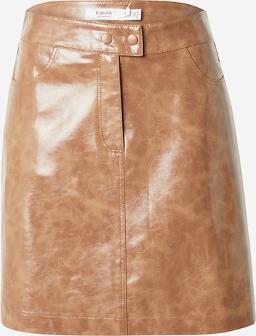 b.young Skirt 'DAFNE' in Brown: front