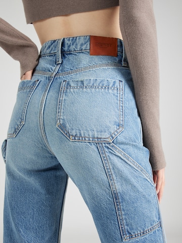 ESPRIT Wide Leg Jeans i blå