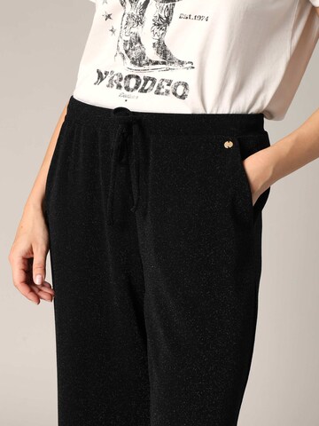 Wide Leg Pantalon 'Soya' Deeluxe en noir