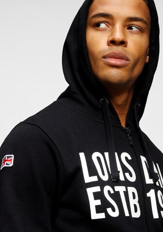 Hanorac de la LONSDALE pe negru