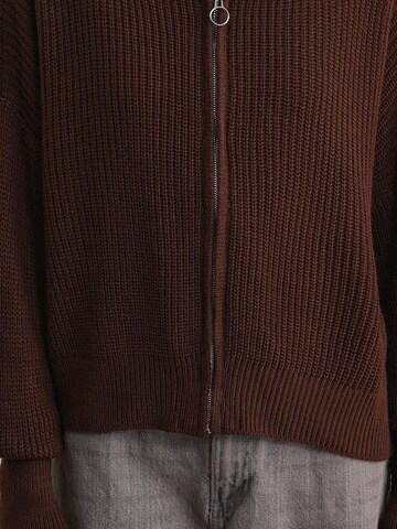 MixRay Strickjacke in Braun