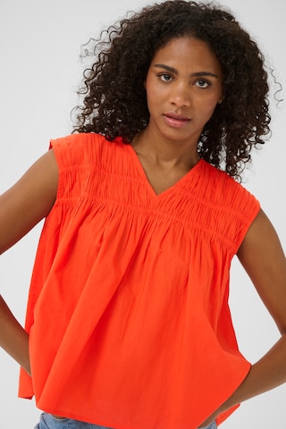 Kaffe - Blusa 'KAThua' em vermelho