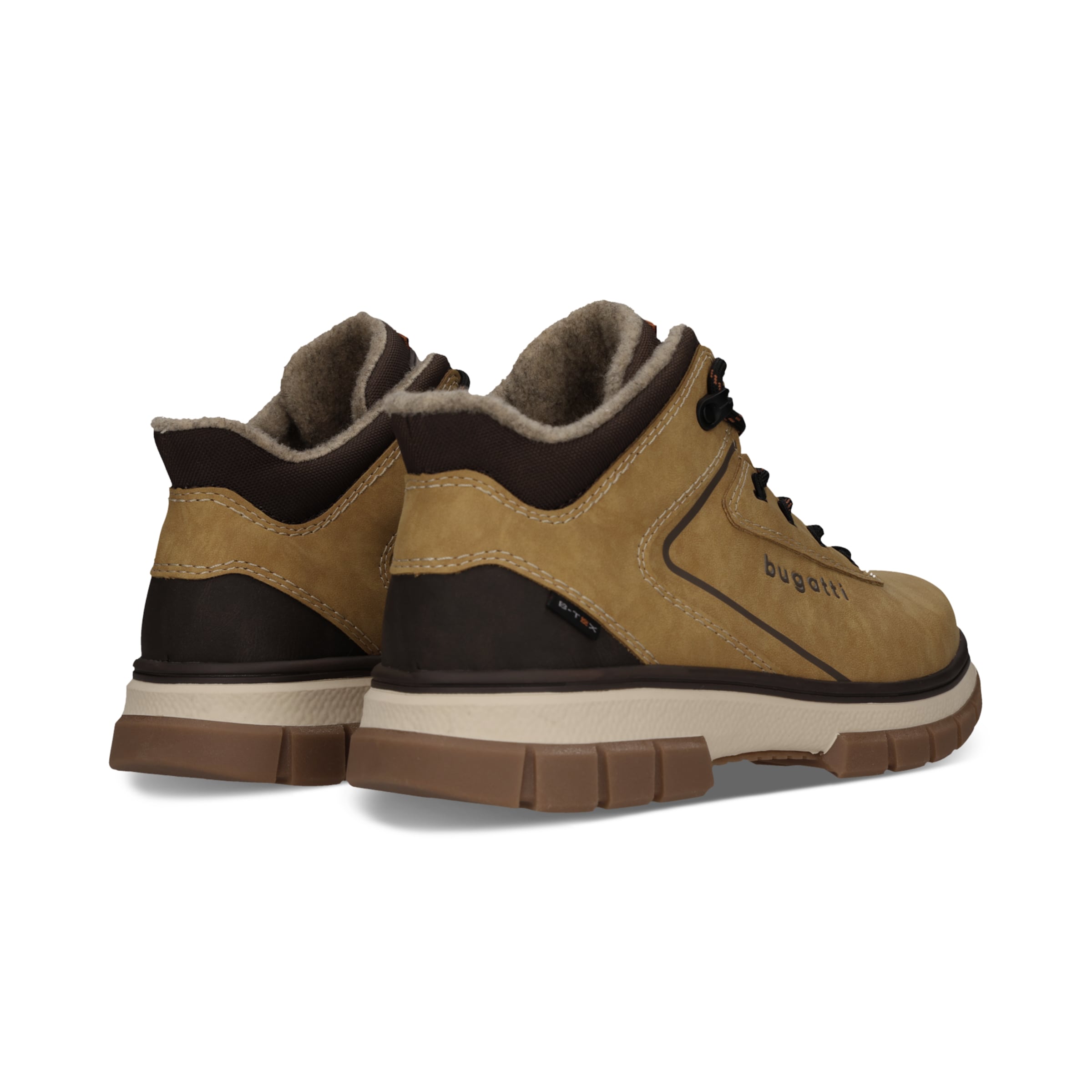 bugatti Schnürboots in Gelb