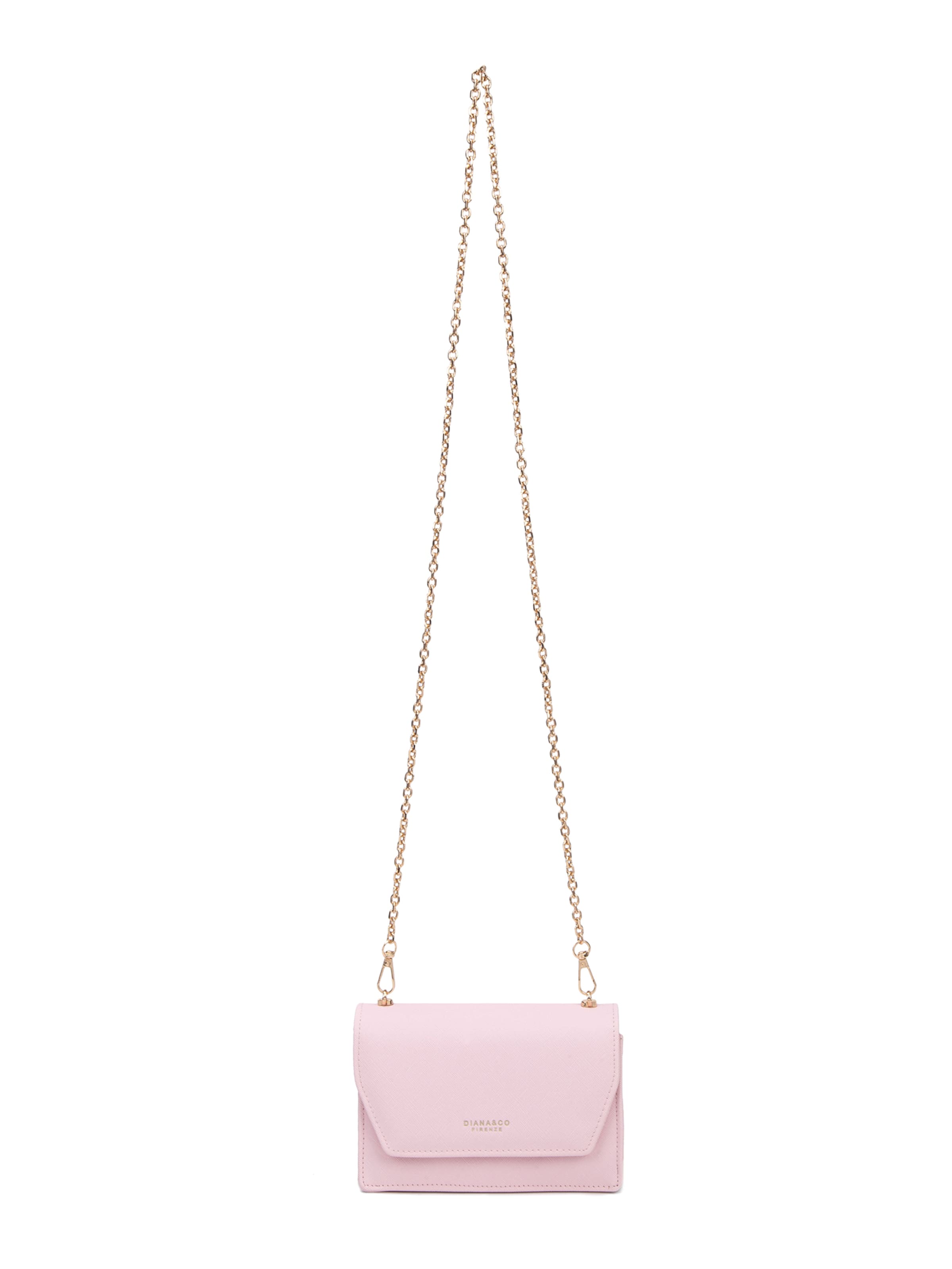 Borsa a tracolla 'Borsa a Tracolla Donna Diana&Co Poliestere Bottone Magnetico Tracolla Catena Rimovibile' di Diana&Co. in rosa