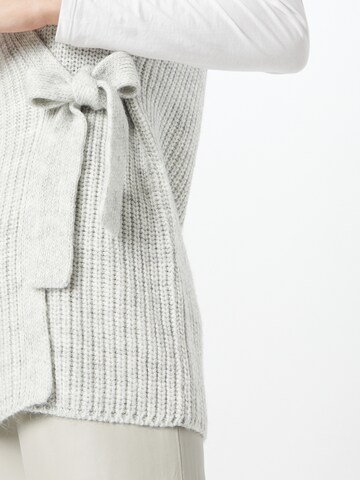 modström Knit Cardigan 'Nadim' in Grey