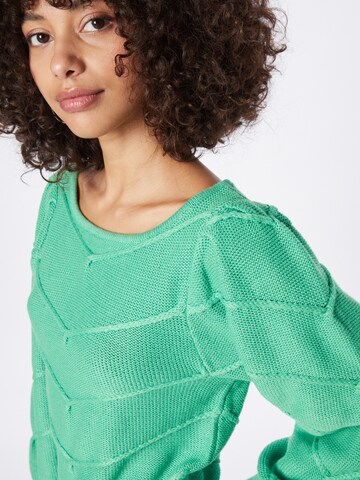 ICHI Sweater 'PILAR' in Green